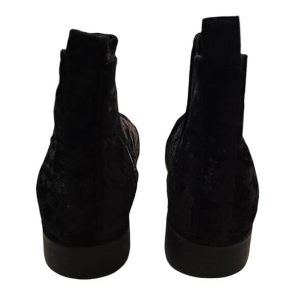 Toms Ella Chelsea Boots‎ Women's Size US 9 Crushed Velvet Black - Picture 6 of 14